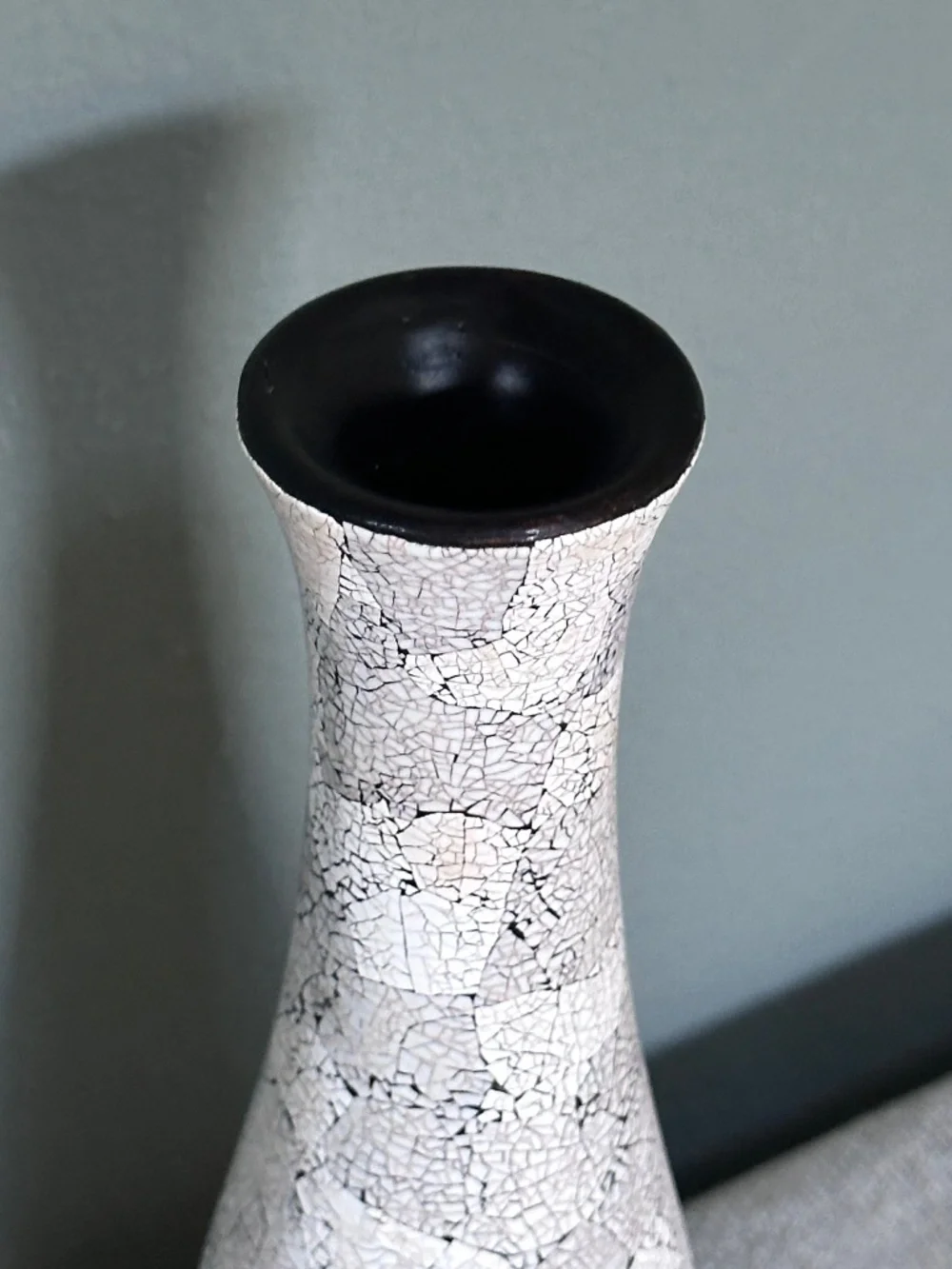 Vintage Handcrafted Asian Mosaic Art Bud Vase